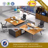 Modern Aluminum Glass Wooden Cubicles Workstation Office Partition (HX-8N0100)