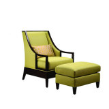 Hotel Lounge Chair Wood Sofa Chair for Living Room Furniture