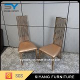 Home Furniture Gold Metal Chair Leather Dining Chairs for Restaurant