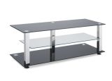 New LED Tempered Glass TV Stand