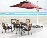 Outdoor /Rattan / Garden / Patio / Hotel Furniture Cast Aluminum Chair & Table Set (HS 1186C &HS 7132DT)