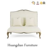 Antique Style Luxury Living Room Furniture 2 Seater Fabrci Sofa (HD149)