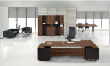 Modern Office L Shape Wood Executive Boss Table Furniture (HF-TWB111)