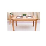 Solid Wood Rectangular Ext. Table for Home Furniture