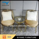 Home Furniture Gold Metal Chair Wedding Chair for Hotel