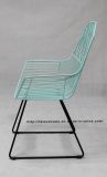 Replica Dining Restaurant Kd Furniture Metal Armchair Wire Chair
