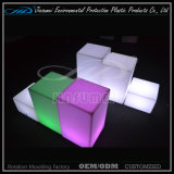 PE Rechargeable Colorful Plastic Shell LED Furniture