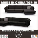 2017 Modern Home Furniture L Shaped Leather Down Sofa