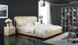 Bedroom Furniture/Leather Bed (6021)