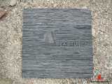 Natural Black Slate Culture Stone for Wall Cladding