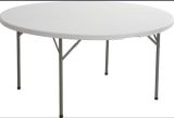 Wholesale 4FT 122cm Round Plastic Small Banquet Half-Folding Table