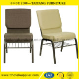 Chinese Factory Padded Strong Metal Church Chair