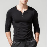 Customized Men Newest Long Sleeve High End T-Shirt Fitness Wear Top