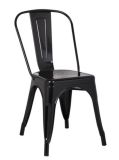 Factory Price Stackable Vintage Marais Iron Metal Restaurant Chair for Dining