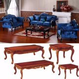 Wooden Sofa Set with Table for Home Furniture (987B)