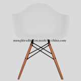 Ocean Color Dining Office Arm Chair EMS Style Wood Legs Seat Height 18 Inch MID Century Modern Daw Chair