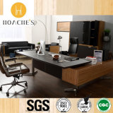 Modern Furniture Wooden Leather Office Desk (V5)