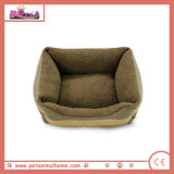 Soft Winter Pet Bed in Brown