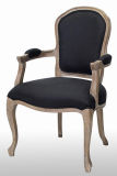 Classic Victoria Louis Chair Wooden Dining Armchair Sofa Set