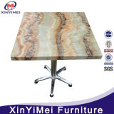 White Square Marble Dining Table Price From China (XYM-T09)