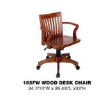 Italy Office Furniture Wooden Swivel Desk Chair