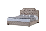 Classic Bedroom Set King Size Bed with Wood Frame