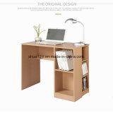 Home Office Furniture Flat Packing Wooden PC Desk with Bookshelf