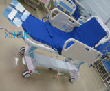 Luxurious Rise and Fall Manual Stretcher Hospital Patient Transfer Trolley
