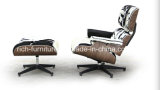 Pony Leather Charles Eames Lounge Leisure Chair with Ottoman (RF-388)