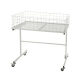Supermarket Equipment Trolley Wire Mesh Cage Promotion Table