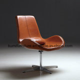 Hotel Style Rotatable Lounge Chair with Metal Leg