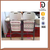Cheap Lightweight Metal Folding Plastic Chairs for Sale (BR-P012)