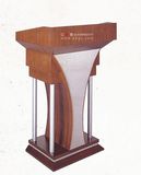 Cheap School Furniture Wood Church Pulpit Auditorium Rostrum