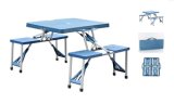 Plastic Folding Table with Chairs (MW12001)