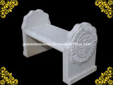 Hand Carved Natural Marble Garden Bench (GS-TB-033)
