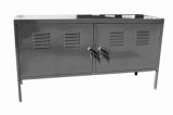 Metal TV Stand/ Storage Cabinet