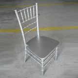 Silver Solid Wood Banquet Chiavari Ballroom Chair