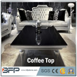 Hot Sale Black Natural Outdoor Marble Top Coffee/Dining Table