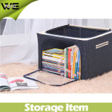 Holder Container Organizer Double Zipper Folding Waterproof Fabric Covered Storage Boxes