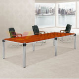 4 Meters Long Metal Wooden Office Meeting Table (HY-NNH-A16-42)