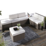 Popular New Simple Design Round Rattan Outdoor Furniture Lliving Sofa Bed (YT188) with Double &3seat Sofa