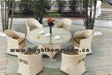 Hot Sale Patio Wicker Garden Dining Chair and Table