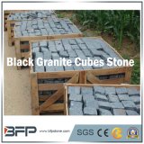 Natural Granite & Basalt Black Cobble Stone for Paving Floor Tile