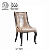 Leather Wooden Restaurant Dining Chair