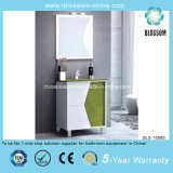 600*500mm Green Color Glass Basin Bathroom Vanity (BLS-16086)