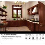 American Solid Wood Kitchen Cabinet (FY897)