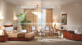 Hotel Modern Standard Single Room King Size Bedroom Furniture (GLB-211)