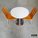 Round Fast Food Furniture Restaurant Tables