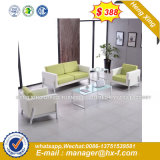 Hot Sells Concise Modern Style Leather Office Sofa (HX-8N0375)