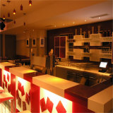 Hot Sale High Gloss Club LED Commercial Bar Counter Design